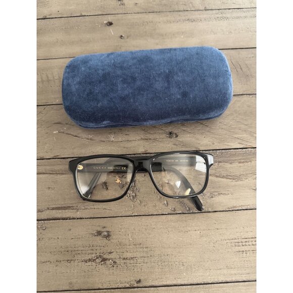 GUCCI GG0272O Rectangular Optical Eyeglasses Black Frame Prescription - Picture 2 of 15